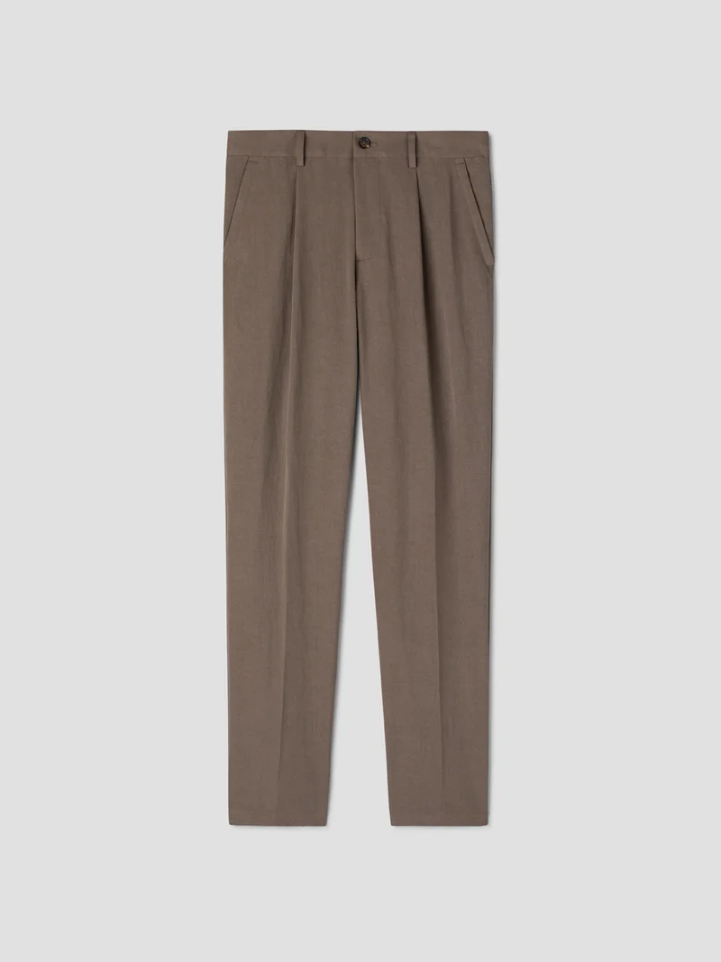Chino en lyocell mélangé