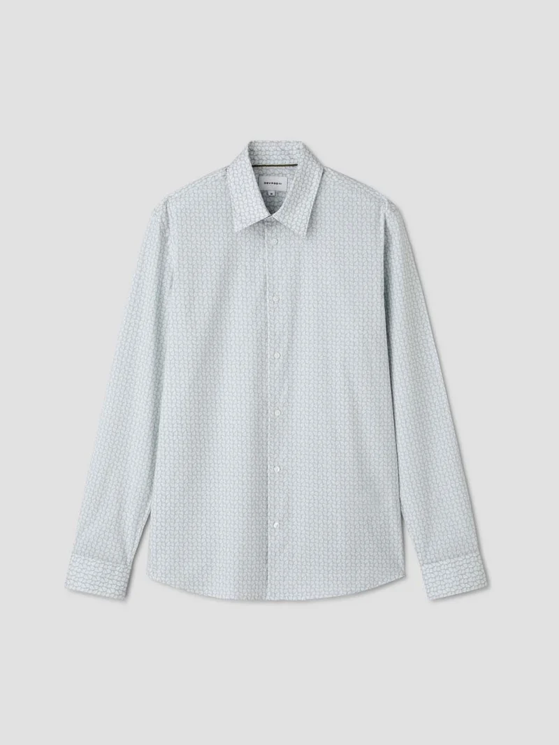 Chemise slim à motifs