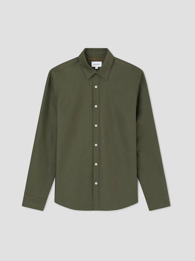 Chemise slim en coton bio