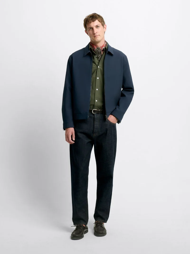 Chemise slim en coton bio