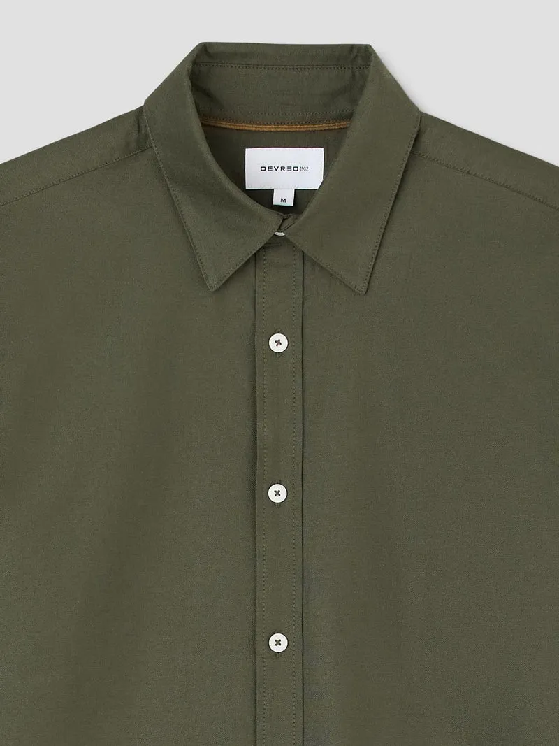 Chemise slim en coton bio