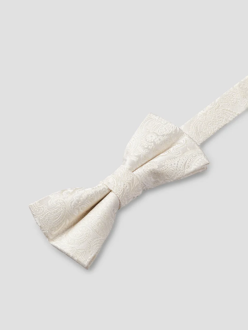 Nœud papillon en soie à motif cachemire