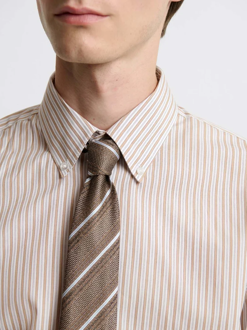 Chemise slim rayée