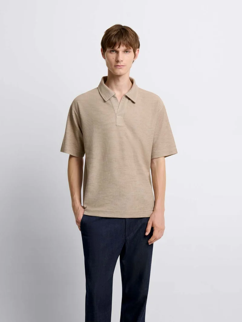 Polo regular col derby