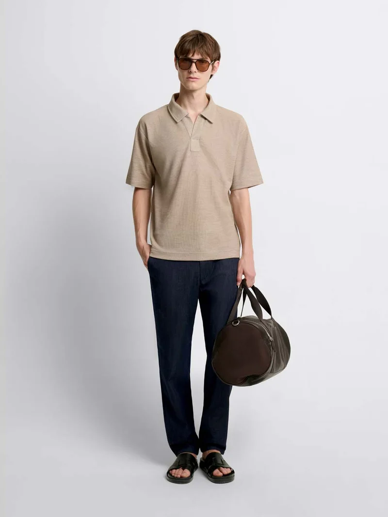 Polo regular col derby