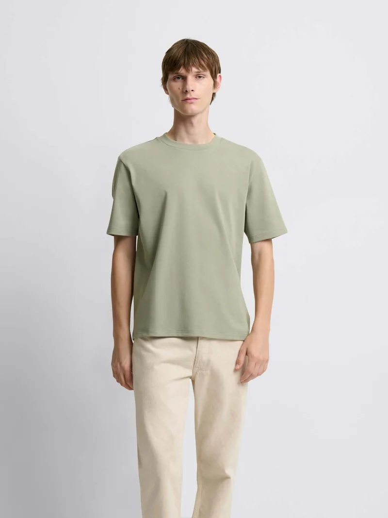 T-shirt col rond regular