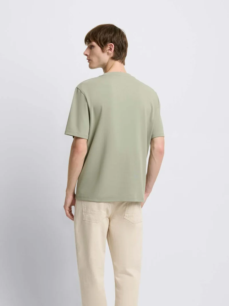 T-shirt col rond regular