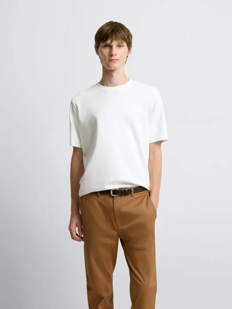 T-shirt col rond regular