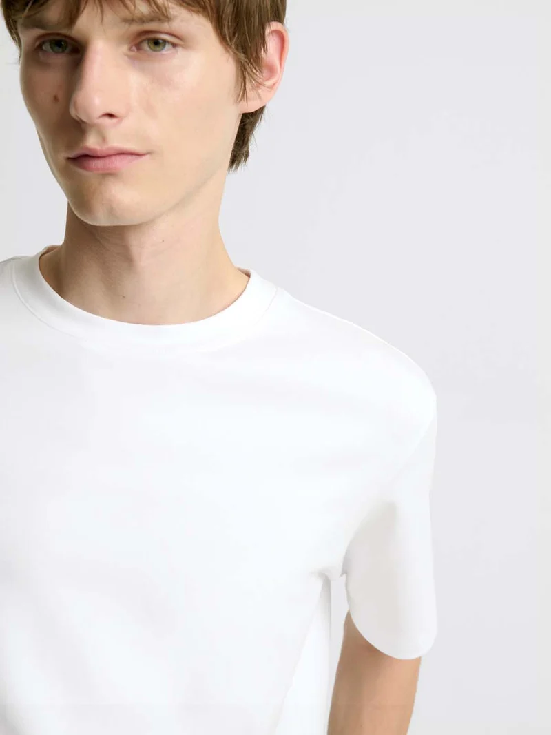 T-shirt col rond regular