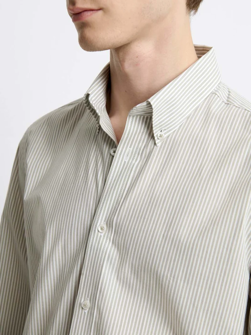 Chemise slim rayée