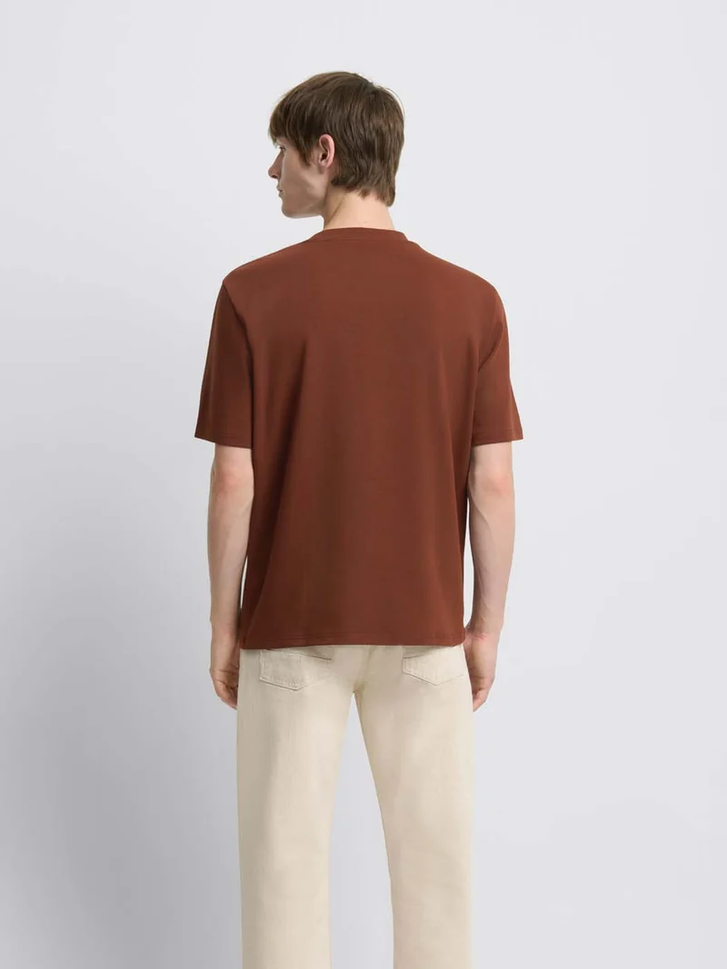 T-shirt col rond regular