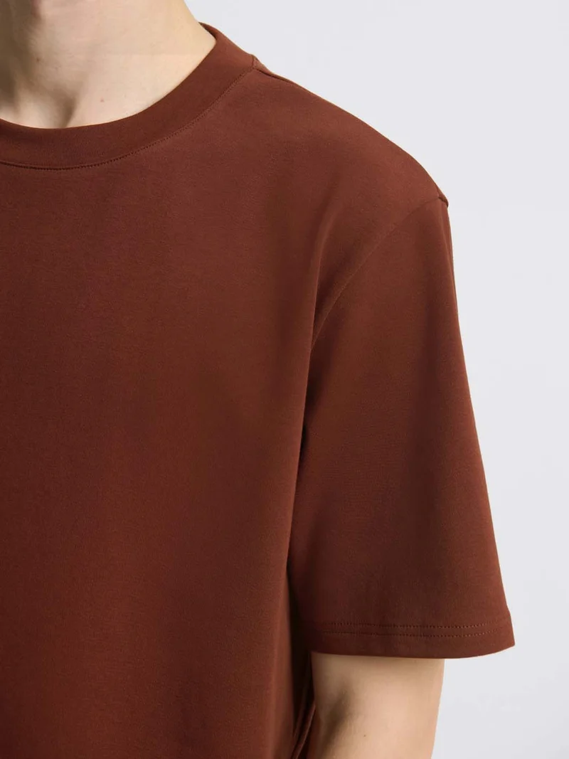 T-shirt col rond regular