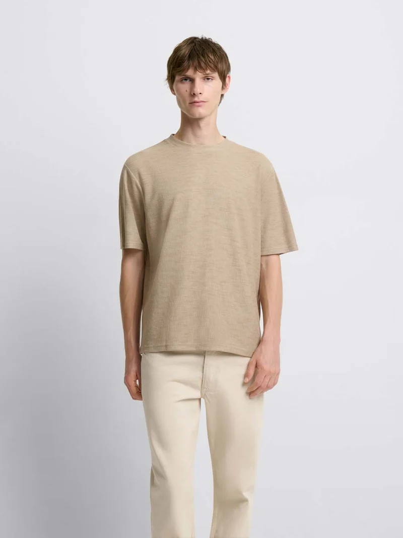 T-shirt regular col rond