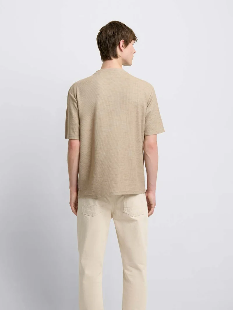 T-shirt regular col rond