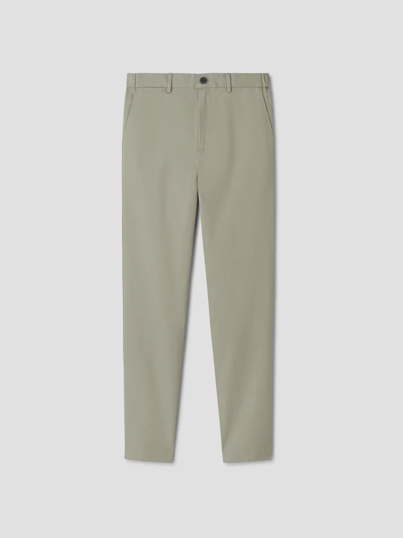Chino en coton mélangé