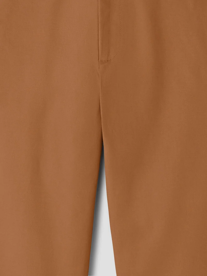 Chino en coton mélangé