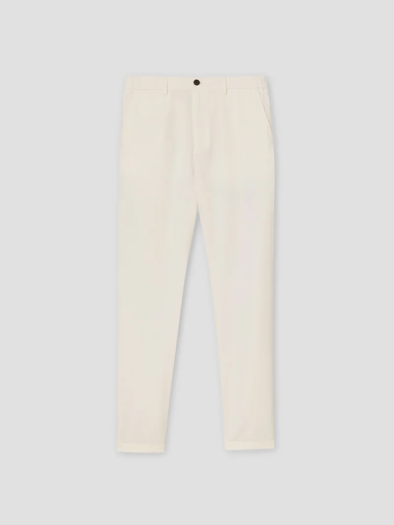 Chino en coton lin