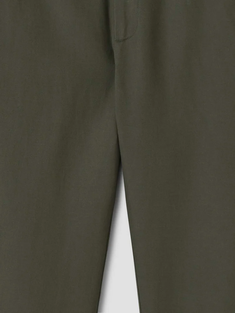 Chino en coton lin