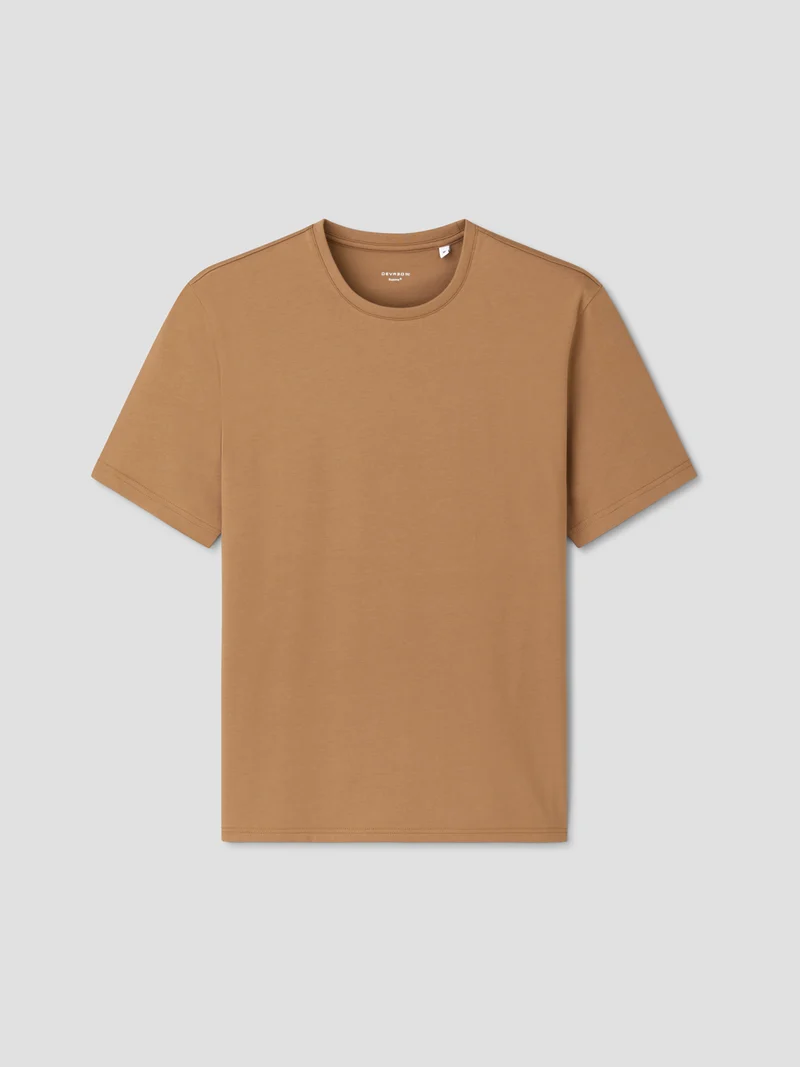 T-shirt col rond en coton Supima®