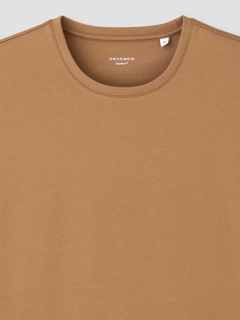 T-shirt col rond en coton Supima®