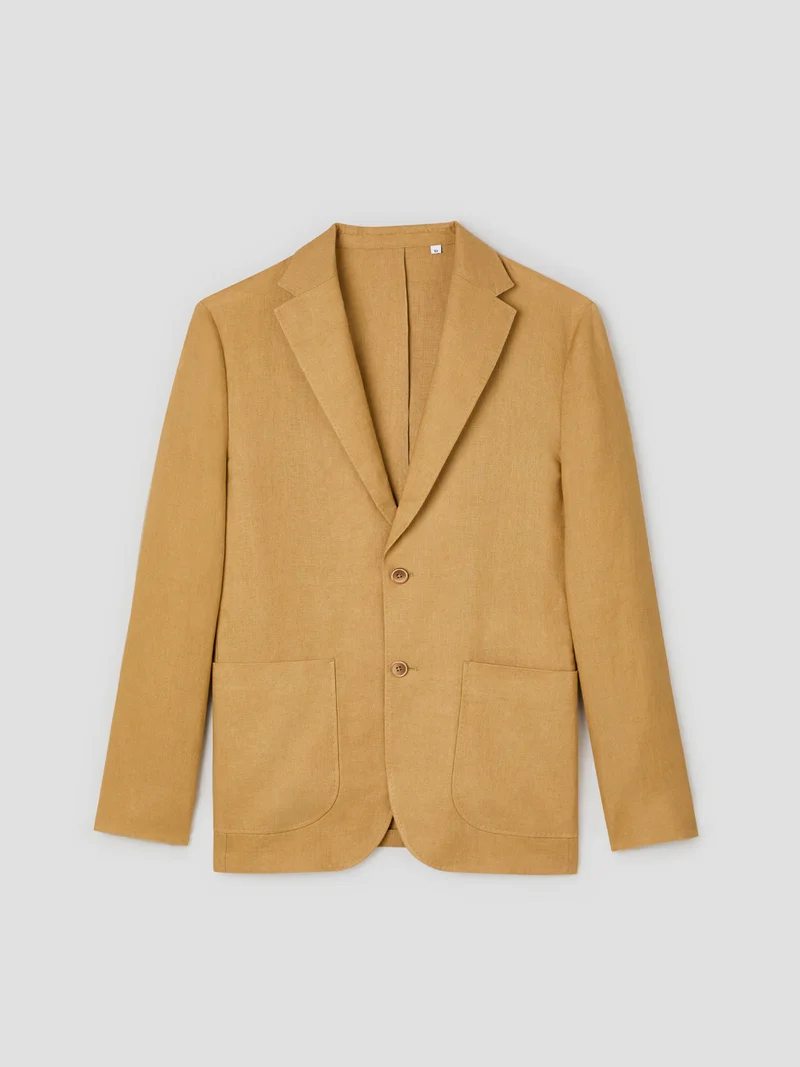Veste de costume regular en lin