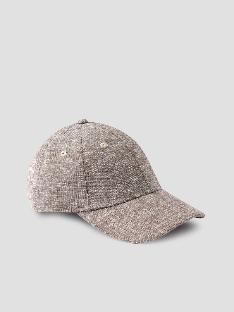 Casquette baseball en lin