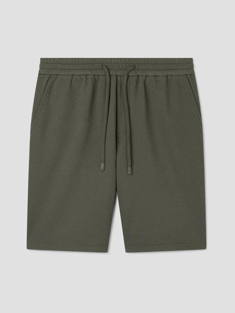 Bermuda regular taille élastique