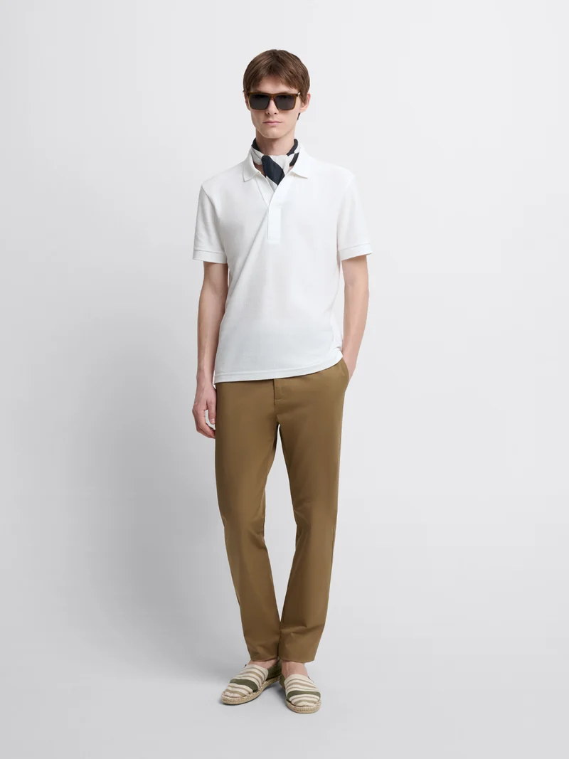 Polo col ouvert