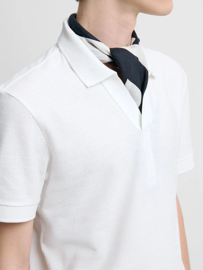 Polo col ouvert