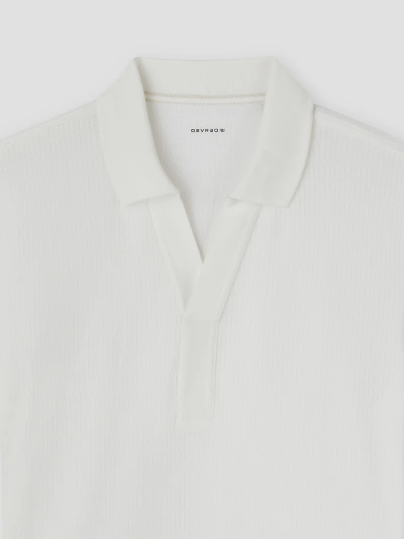 Polo col ouvert