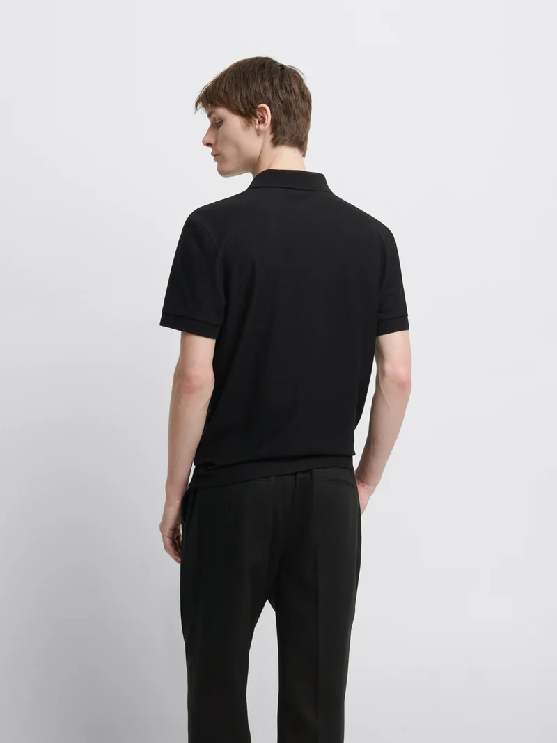 Polo col ouvert