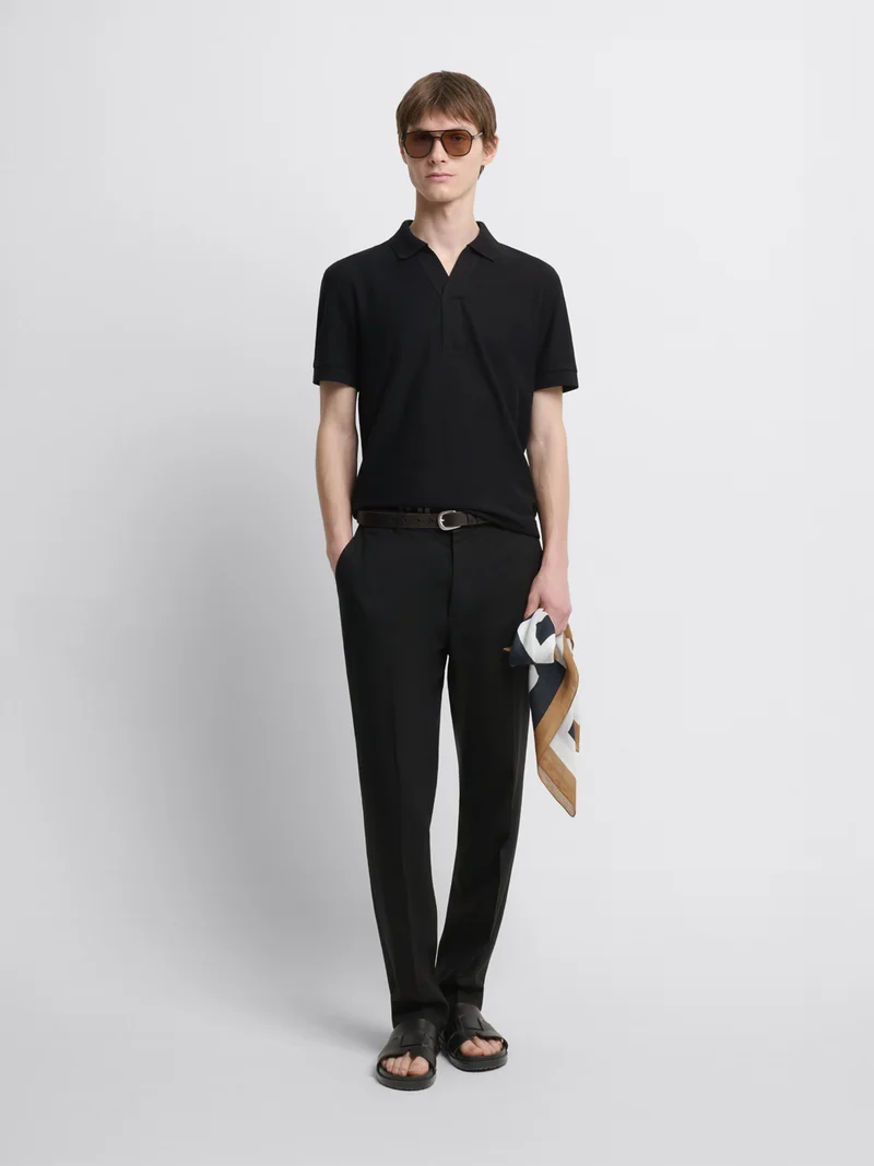 Polo col ouvert