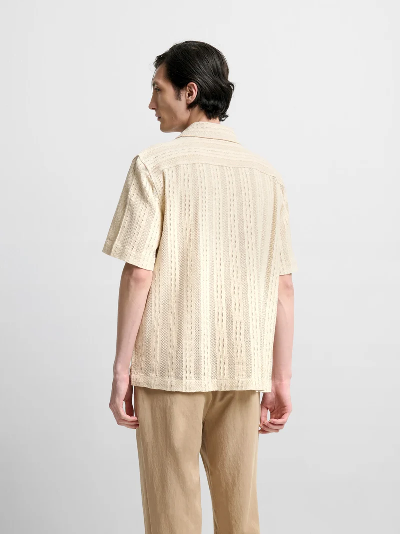 Chemise manches courtes fantaisie