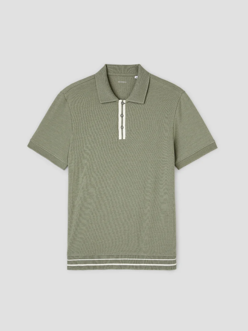 Polo col boutonné