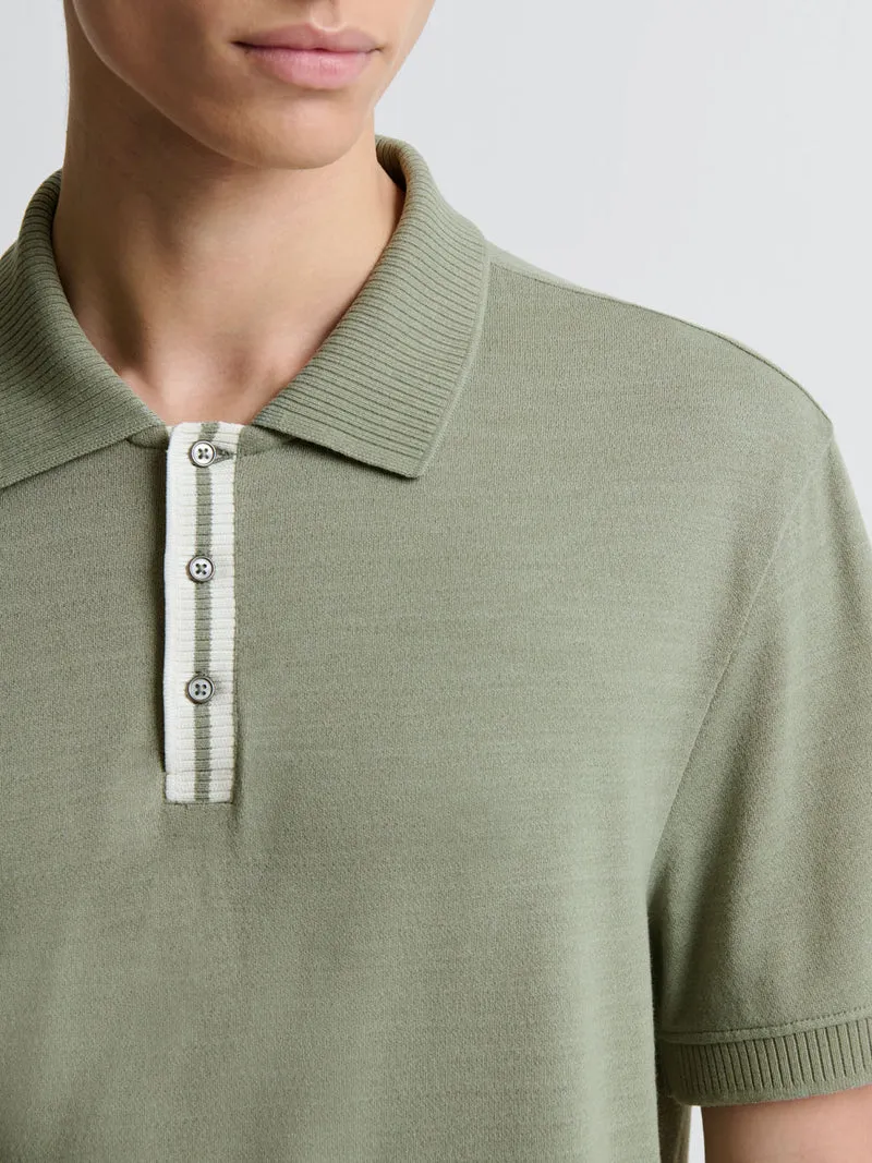 Polo col boutonné