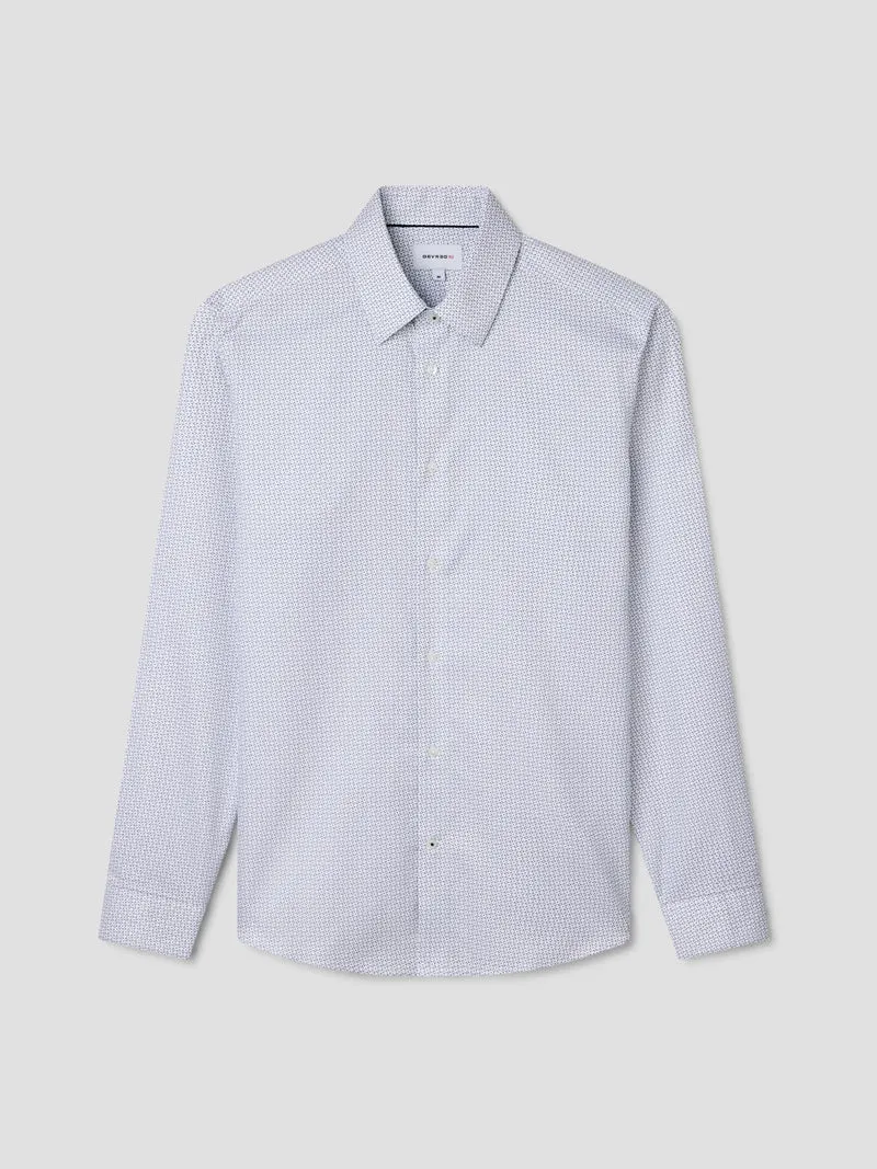 Chemise slim à motifs