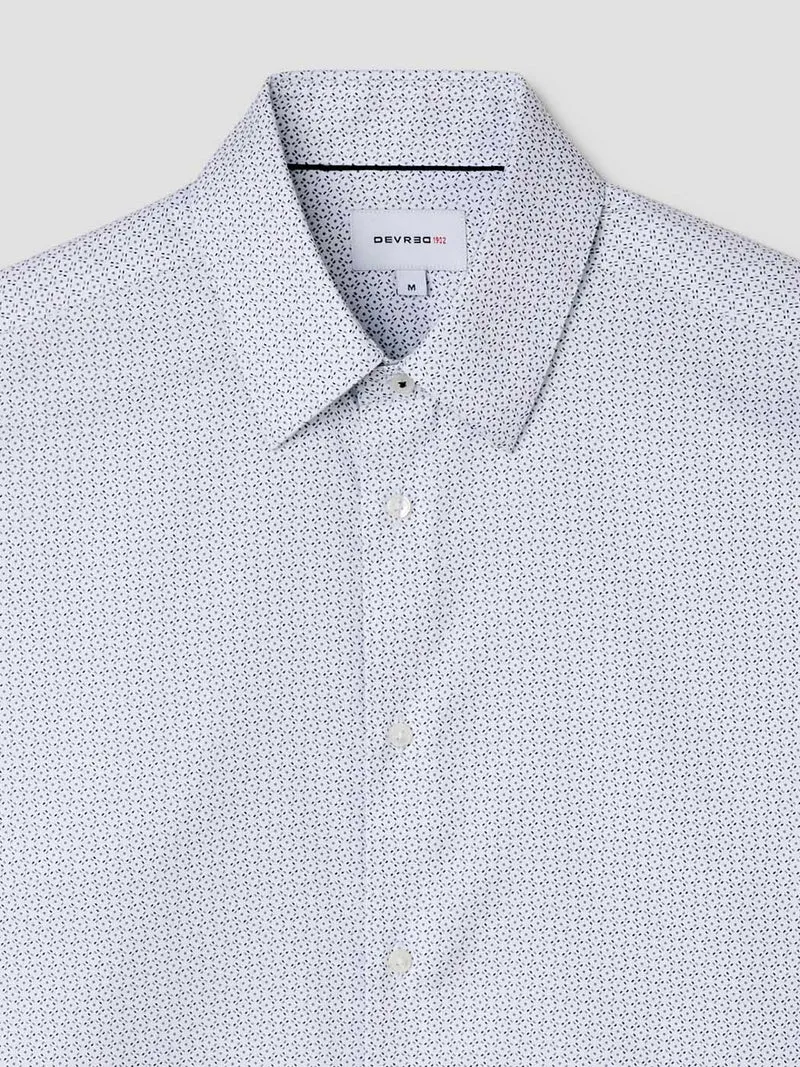 Chemise slim à motifs