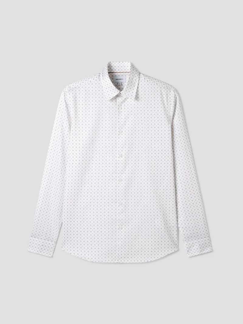Chemise slim à motifs