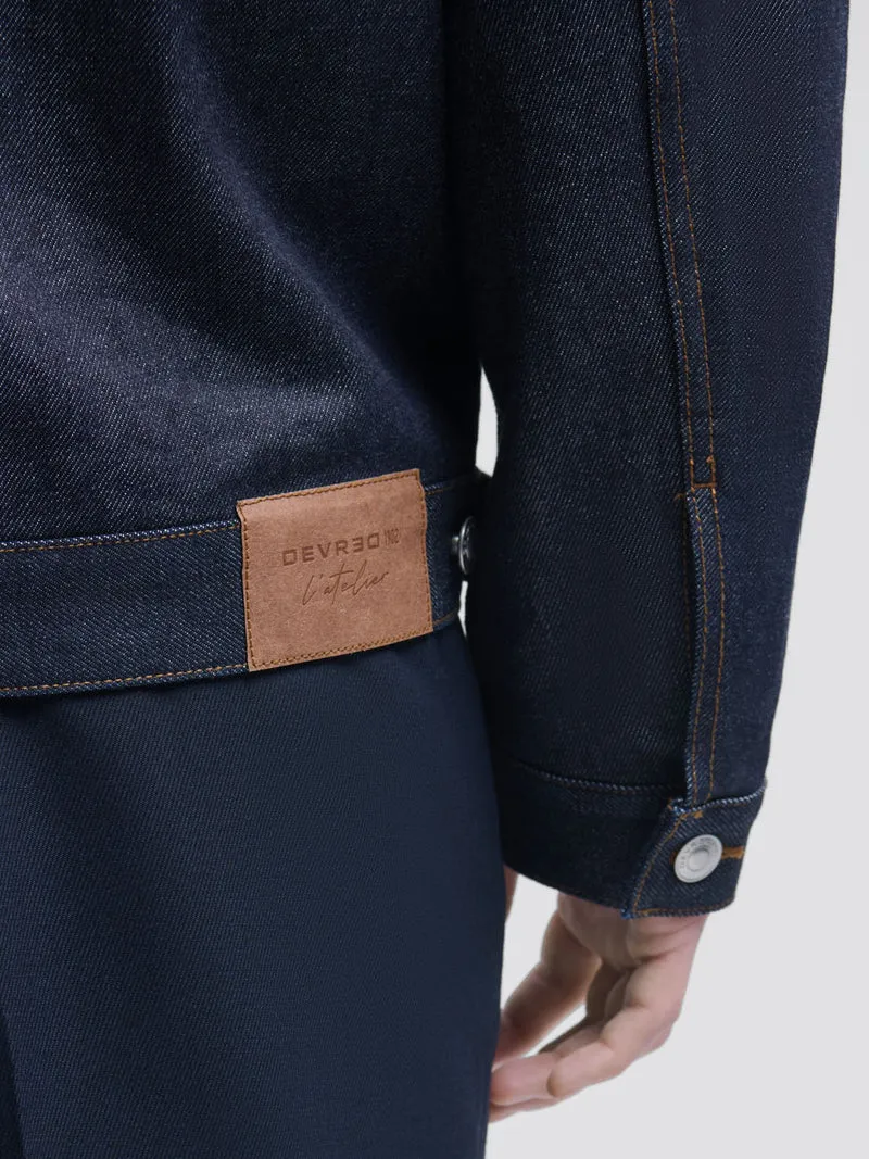 Veste selvedge col chemise - L'atelier
