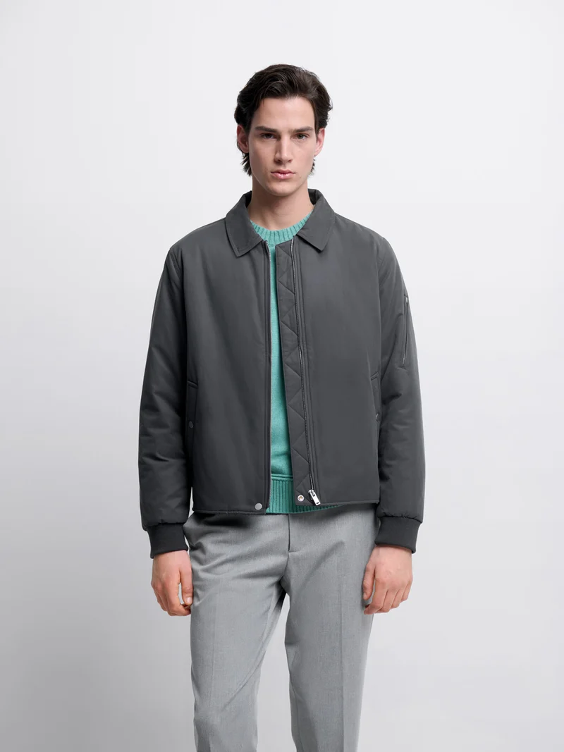 Blouson col chemise