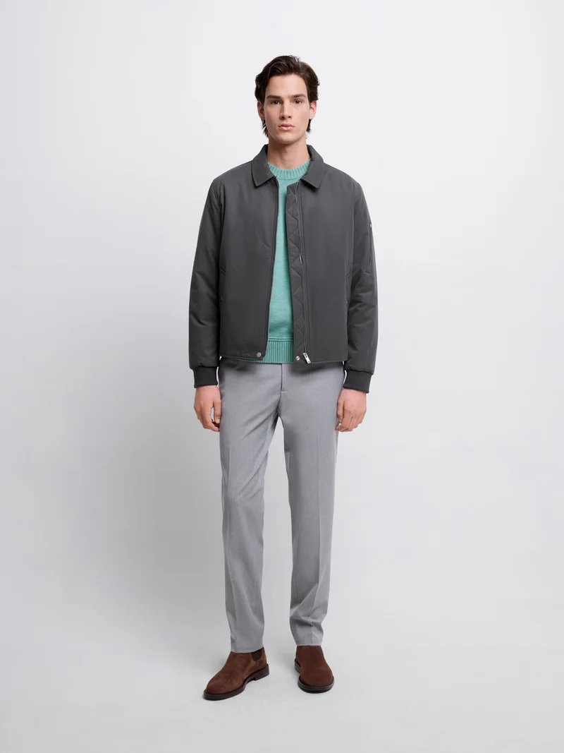 Blouson col chemise