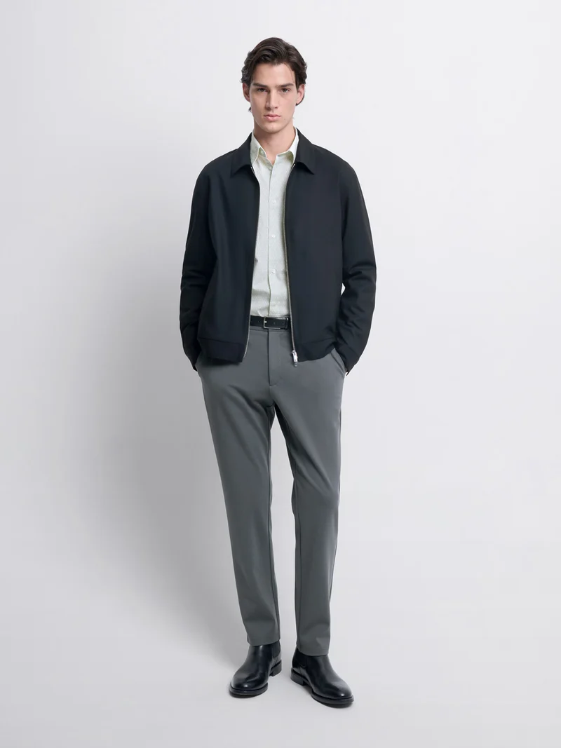 Chemise slim à motifs