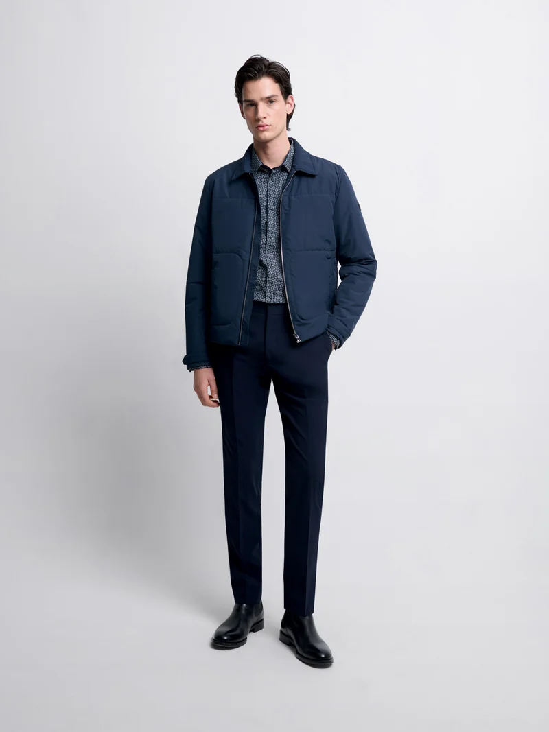 Chemise slim à motifs