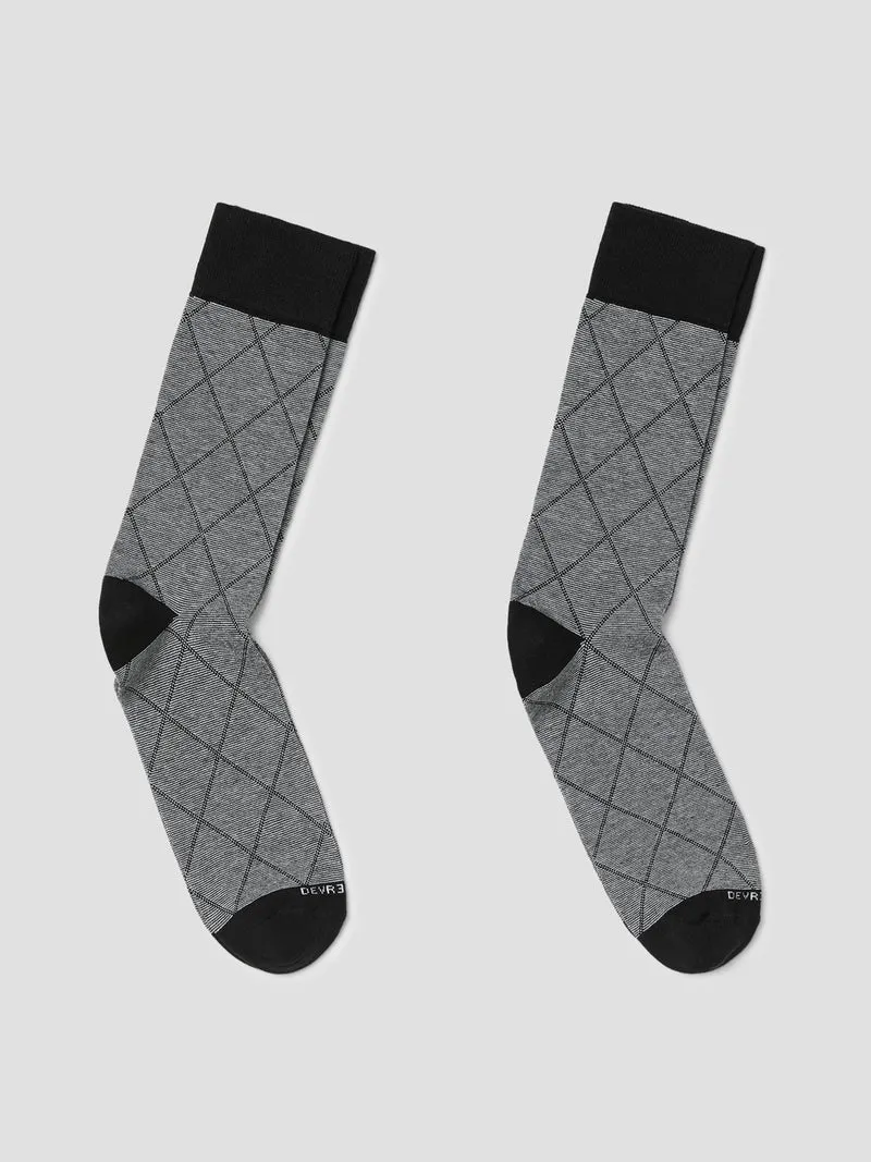 Lot de chaussettes fantaisie bicolore