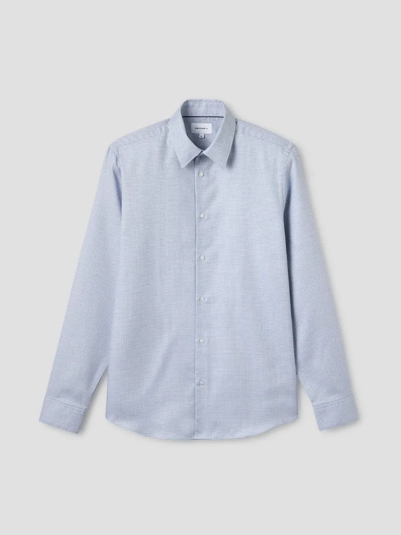 Chemise slim en coton bio