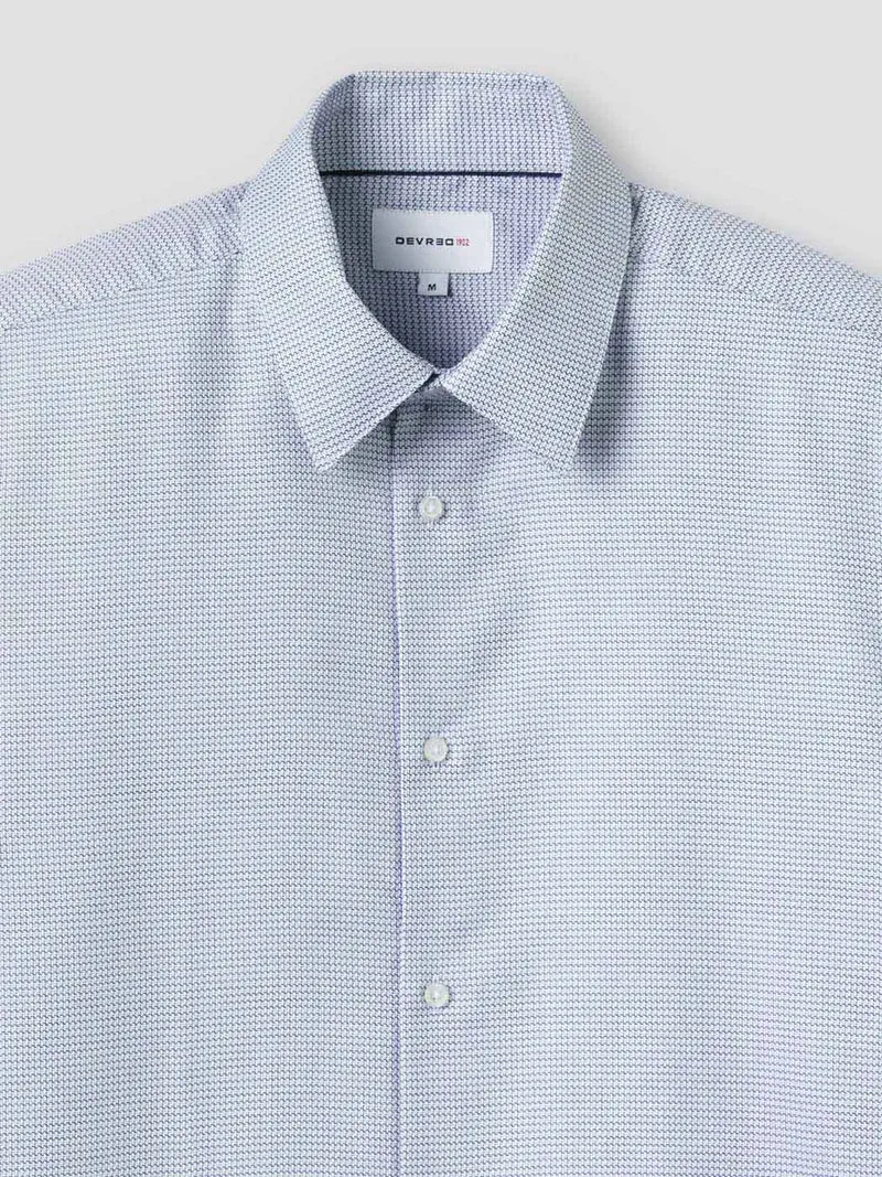 Chemise slim en coton bio