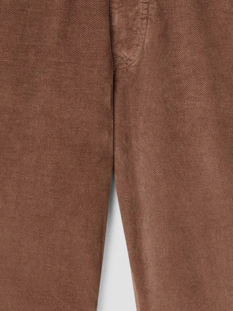 Jean couleur slim en velours