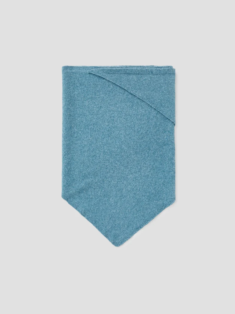 Echarpe triangulaire chinée