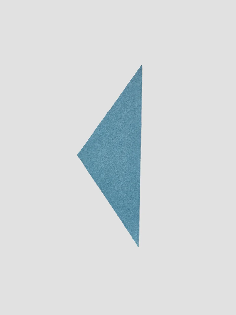 Echarpe triangulaire chinée
