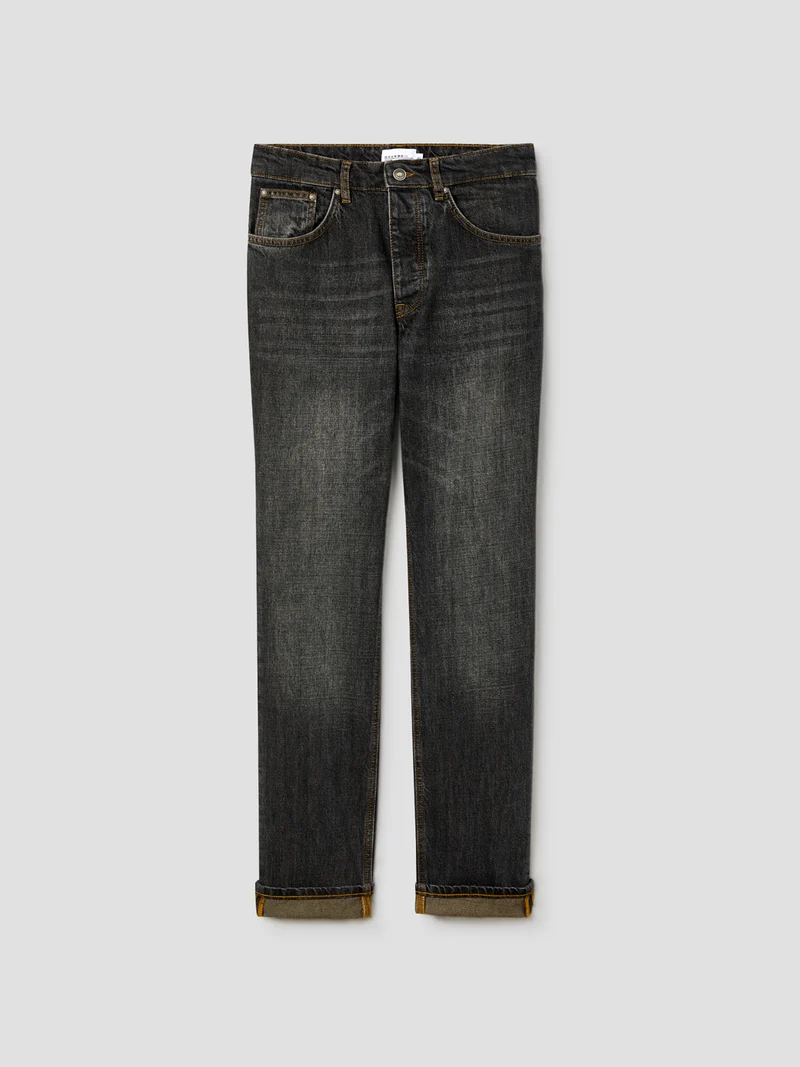 Jean denim regular en coton